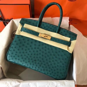 Replica Hermes Kelly Pochette Handmade Bag In Bordeaux Ostrich Leather