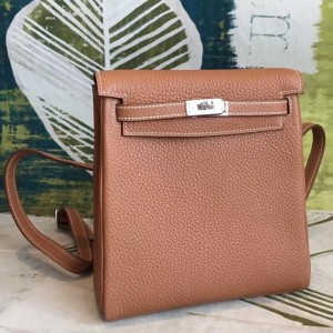 Hermès Kelly Ado Backpack - Black Backpacks, Handbags - HER22407